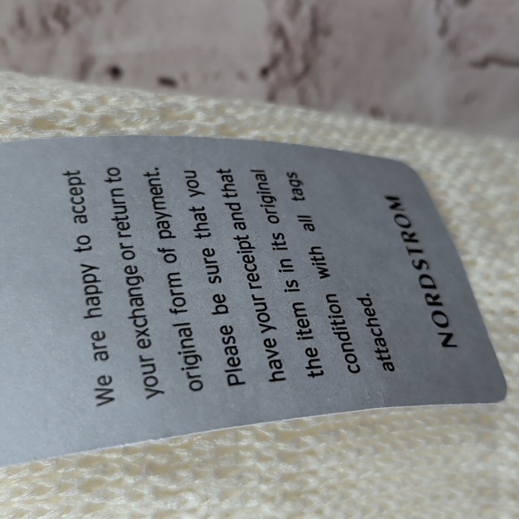 Nordstrom Cream Sleeveless Midi Dress Medium New Nwt - Picture 3 of 4